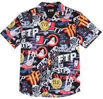 FTP Archive Button Up Black FTP Archive Button Up Black
