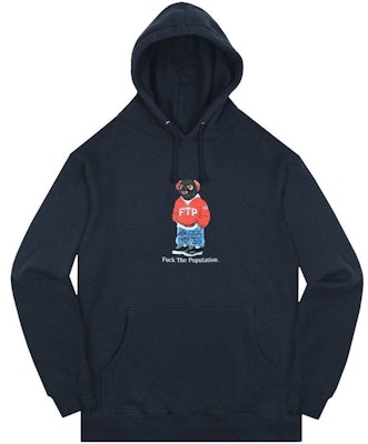 FTP Bear Pullover Navy Buy FTP Bear Pullover Navy