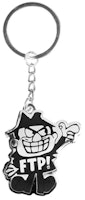 FTP Boris Keychain White/Black FTP Boris Keychain White/Black