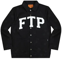 FTP Bullet Hole Denim Jacket Black FTP Bullet Hole Denim Jacket Black