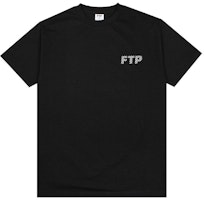 FTP Checkered Logo Tee Black FTP Checkered Logo Tee Black