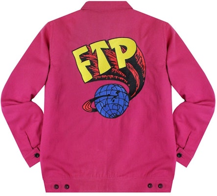 FTP Domination Work Jacket Fuchsia Order FTP Domination Work Jacket Fuchsia