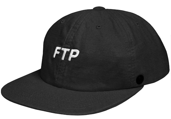 FTP Facemask Logo Hat Black Order FTP Facemask Logo Hat Black