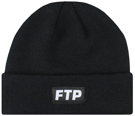 FTP Logo Beanie (FW19) Black Buy FTP Logo Beanie (FW19) Black