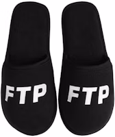 FTP Logo Slippers Black FTP Logo Slippers Black