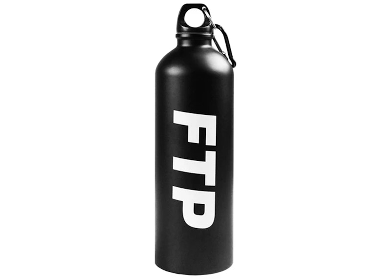 FTP Logo Water Bottle Black/White