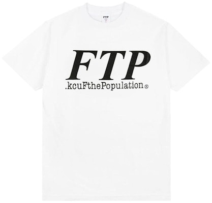 FTP OG Logo Tee White Buy FTP OG Logo Tee White
