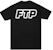 FTP Outer Glow Logo Tee Black