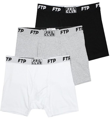 FTP Pro Club Boxer Briefs (3 Pack) multi Buy FTP Pro Club Boxer Briefs (3 Pack) multi