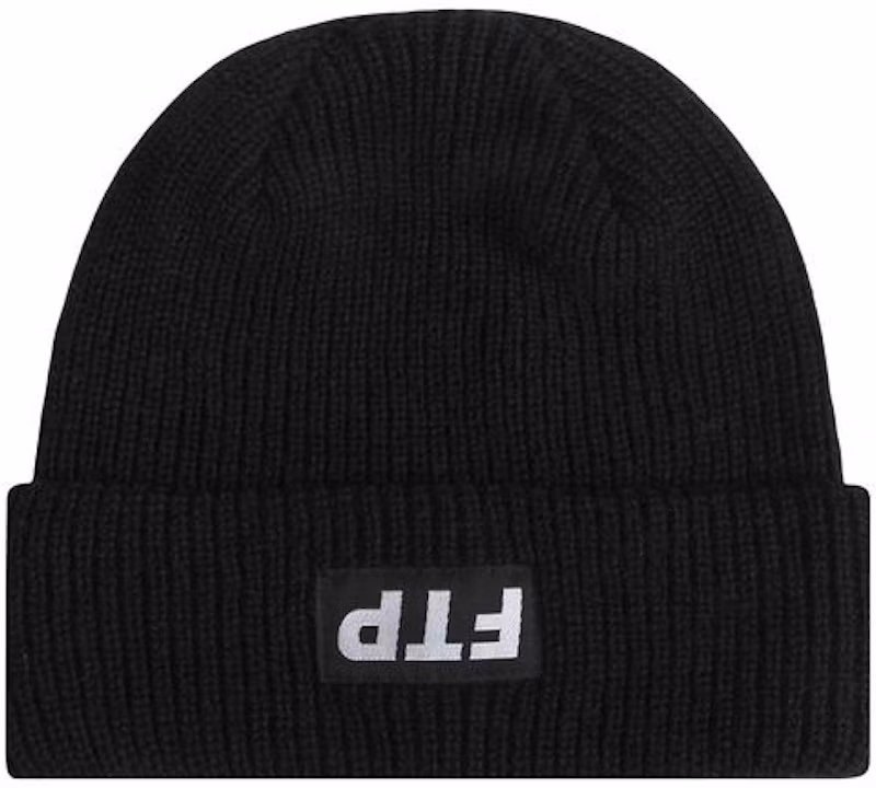ftp-upside-down-logo-beanie-black