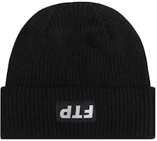 FTP Upside Down Logo Beanie Black FTP Upside Down Logo Beanie Black