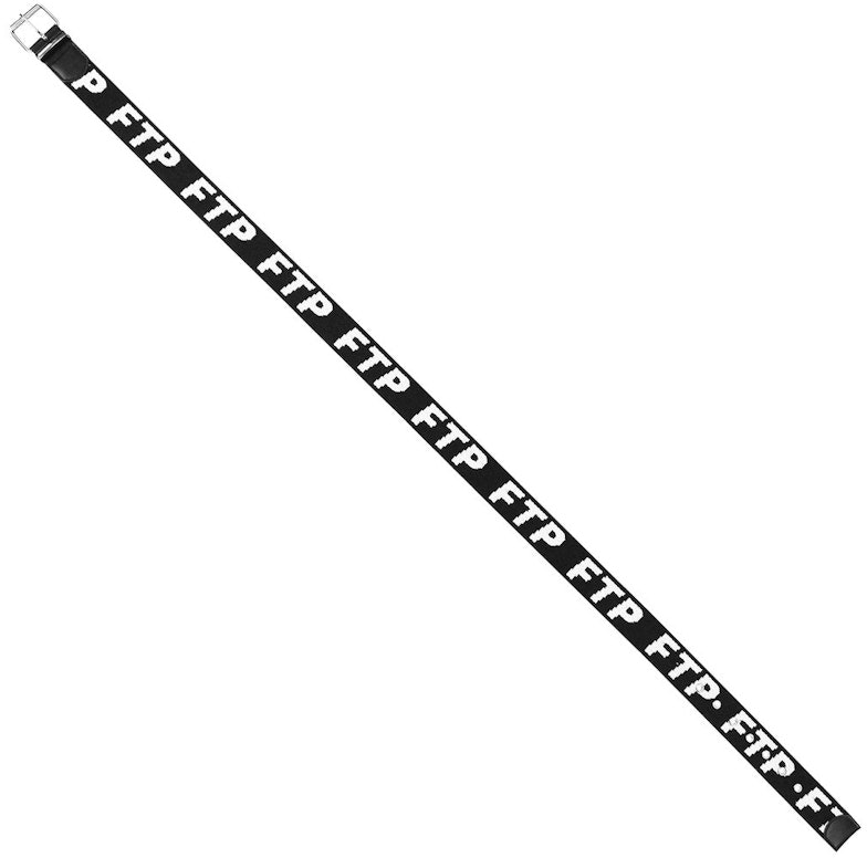 ftp-woven-logo-belt-black