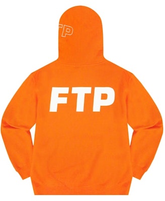FTP x Carrots Logo Pullover Hoodie Orange Order FTP x Carrots Logo Pullover Hoodie Orange