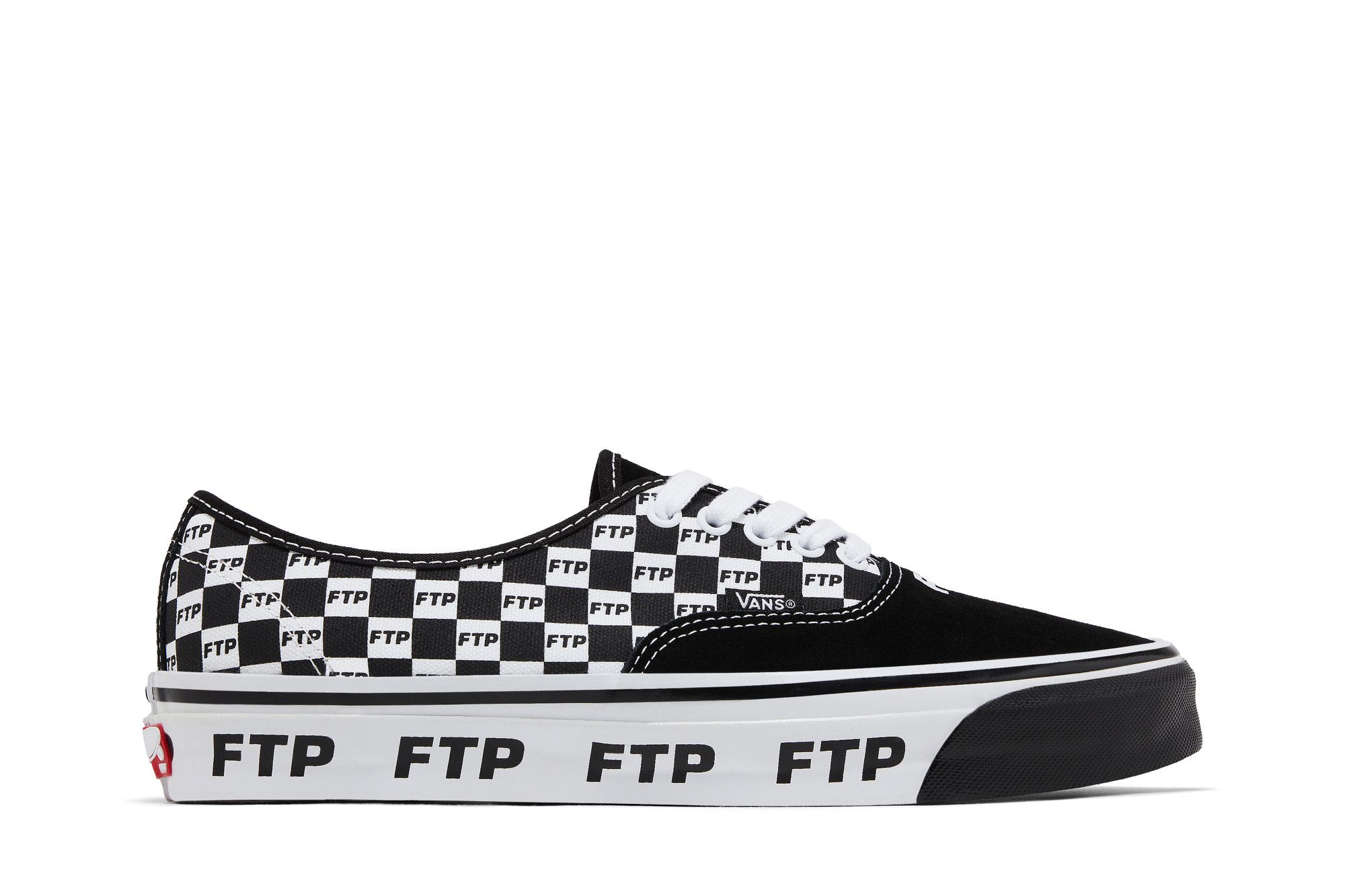 FTP x Vans Authentic 44 'Checkerboard' VN000EEUBLK