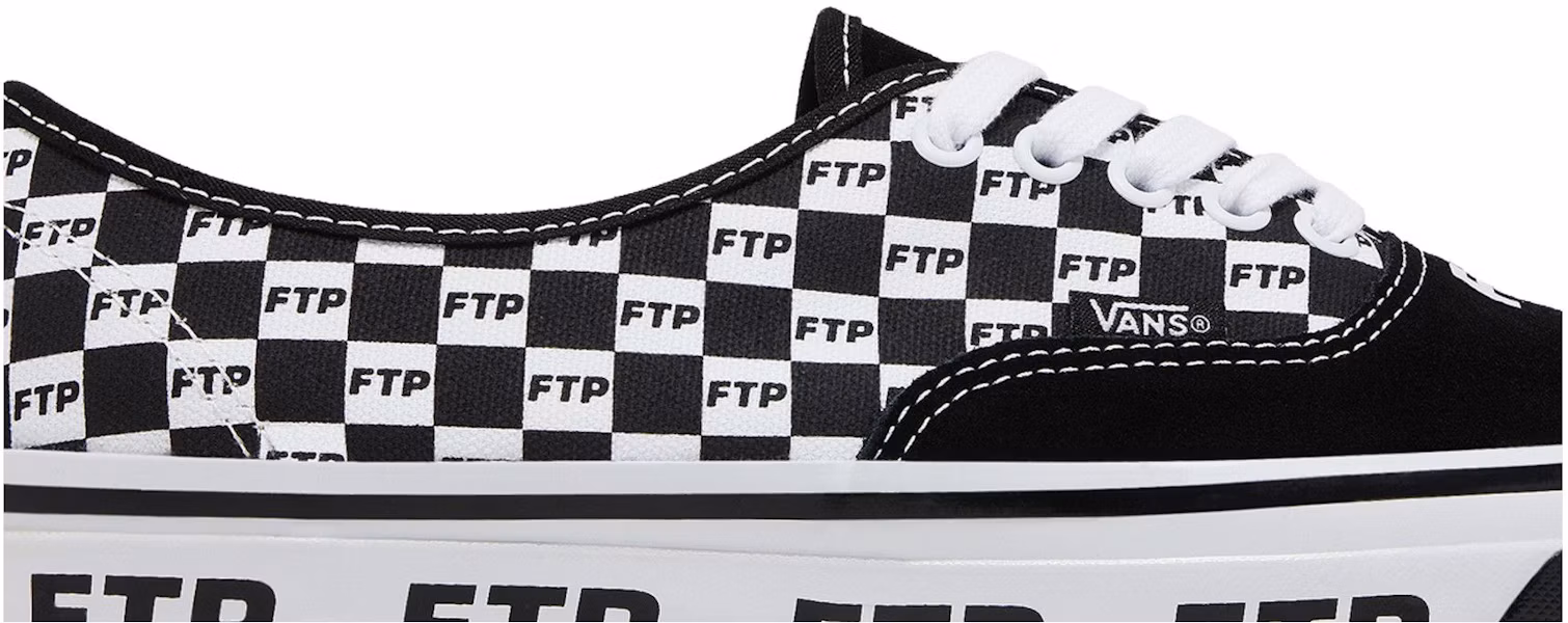 FTP x Vans Authentic 44 '棋盘格' VN000EEUBLK Lookbook FTP x Vans Authentic 44 '棋盘格' VN000EEUBLK