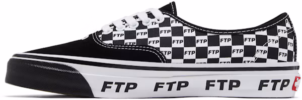 Shop FTP x Vans Authentic 44 'Checkerboard' VN000EEUBLK