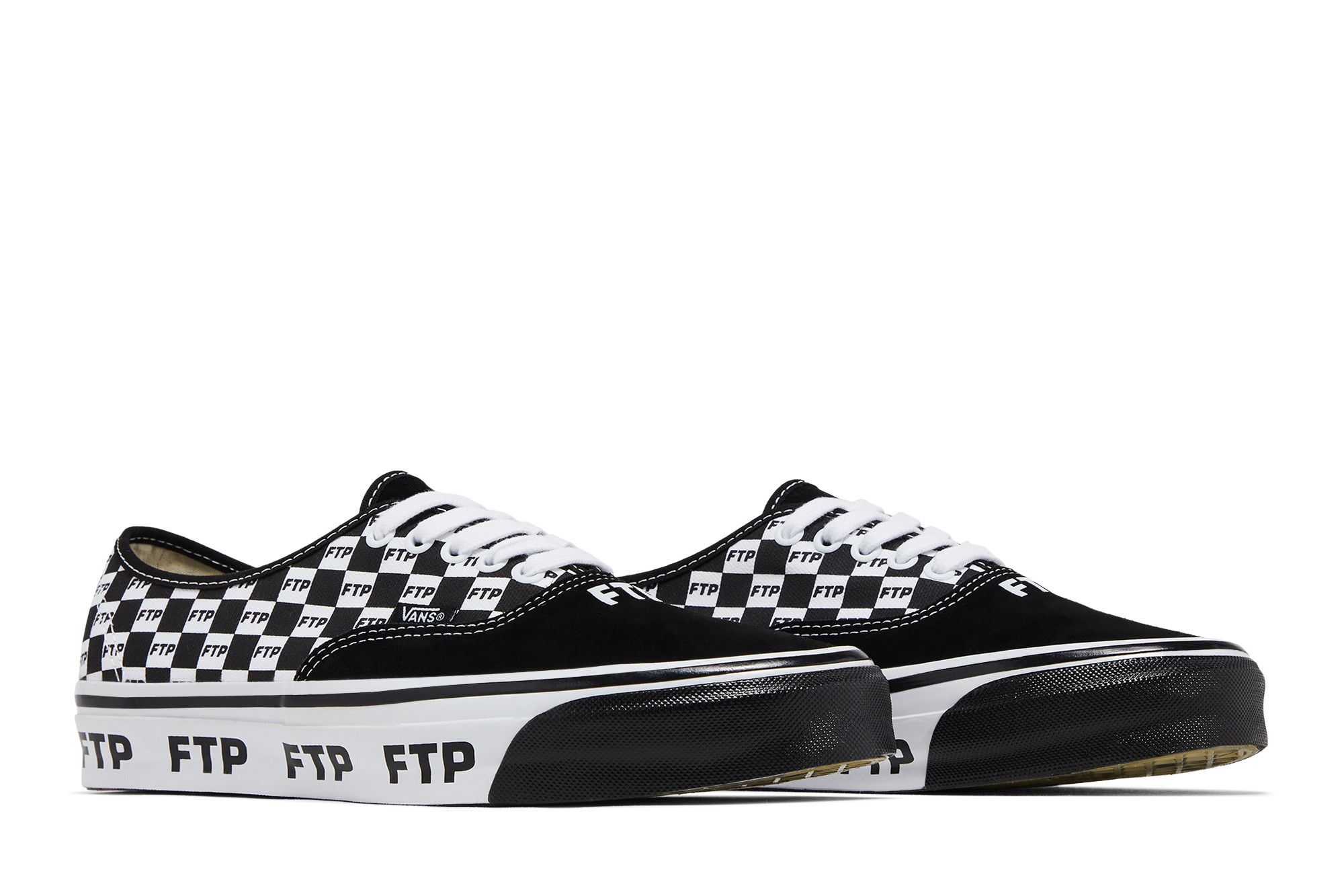 Cheap FTP x Vans Authentic 44 '棋盘格' VN000EEUBLK
