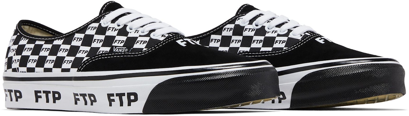 FTP x Vans Authentic 44 'Checkerboard' VN000EEUBLK Cheap FTP x Vans Authentic 44 'Checkerboard' VN000EEUBLK