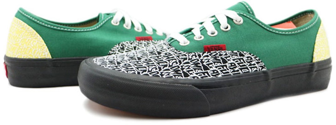 Fucking Awesome x Vans Authentic C Pro 'Black Green' VN0A4BOZSK7 Lookbook Fucking Awesome x Vans Authentic C Pro 'Black Green' VN0A4BOZSK7