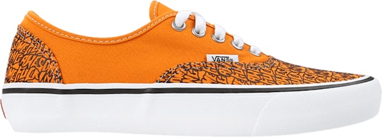 Fucking Awesome x Vans Authentic C Pro 'Orange' VN0A4BOZSKA Fucking Awesome x Vans Authentic C Pro 'Orange' VN0A4BOZSKA