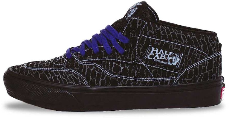 퍼킹어썸 x 반스 하프캡 "블랙 크랙" FA-VANS-HALF-CAB Buy 퍼킹어썸 x 반스 하프캡 "블랙 크랙" FA-VANS-HALF-CAB