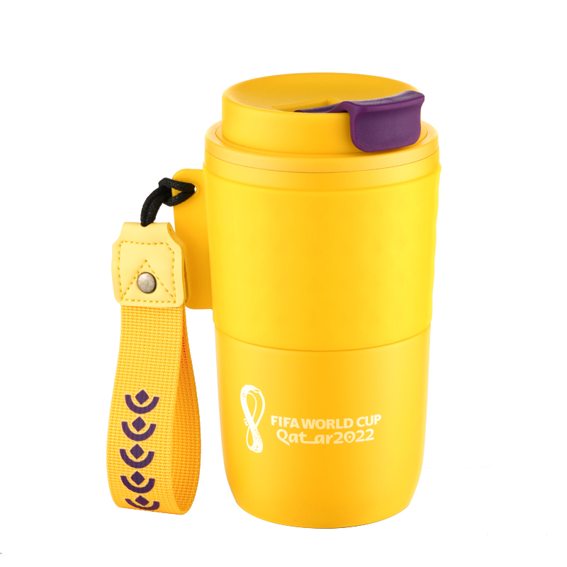 Fuguang FIFA Qatar World Cup Official Licensed Portable Stylish Coffee Cup FAZ9114-420
