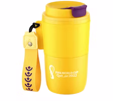 Fuguang FIFA Qatar World Cup Official Licensed Portable Stylish Coffee Cup FAZ9114-420 Fuguang FIFA Qatar World Cup Official Licensed Portable Stylish Coffee Cup FAZ9114-420