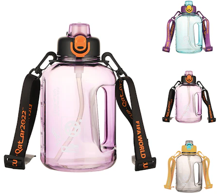Fuguang Fuguang FIFA World Cup 1500ML Water Bottle - Large Capacity Green/Purple/Gray FAS7301-1500 Buy Fuguang Fuguang FIFA World Cup 1500ML Water Bottle - Large Capacity Green/Purple/Gray FAS7301-1500