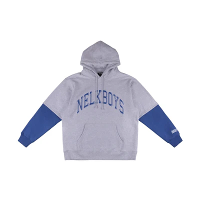 Full Send Layers Hoodie Grey/Blue