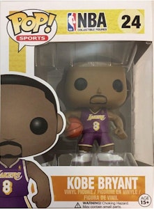 Funko Pop! Sukan NBA Kobe Bryant (#8 Jersi) Figura #24 Buy Funko Pop! Sukan NBA Kobe Bryant (#8 Jersi) Figura #24