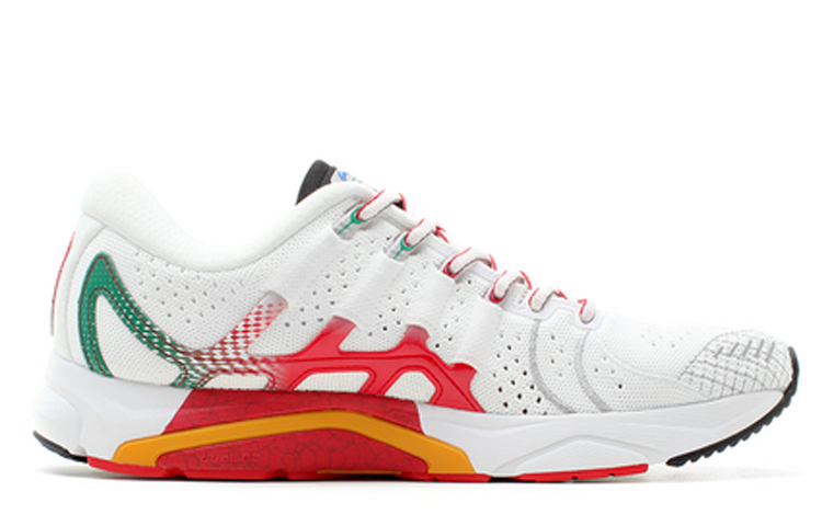 Lookbook 李寧 烈駿4代 巴黎時裝周 低幫 跑步鞋 男款 紅白