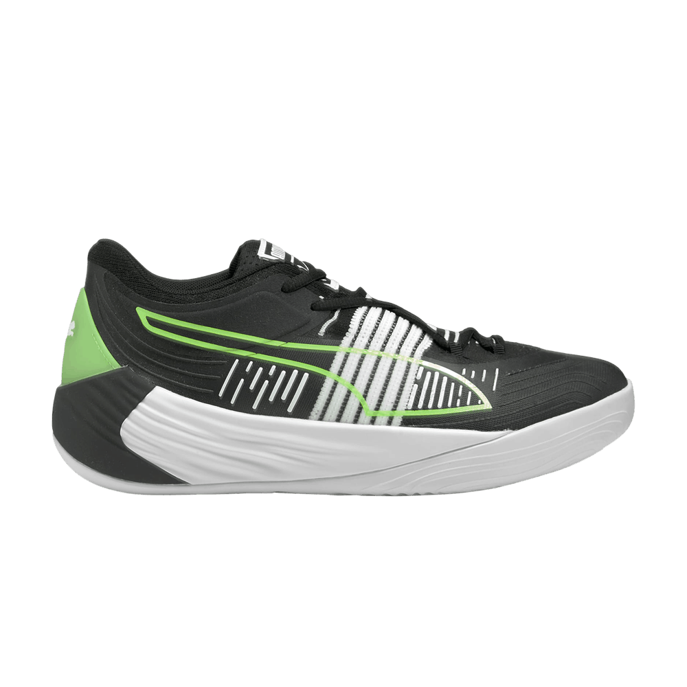 Fusion Nitro 'Black Green Glare' Sample 377536-01-S