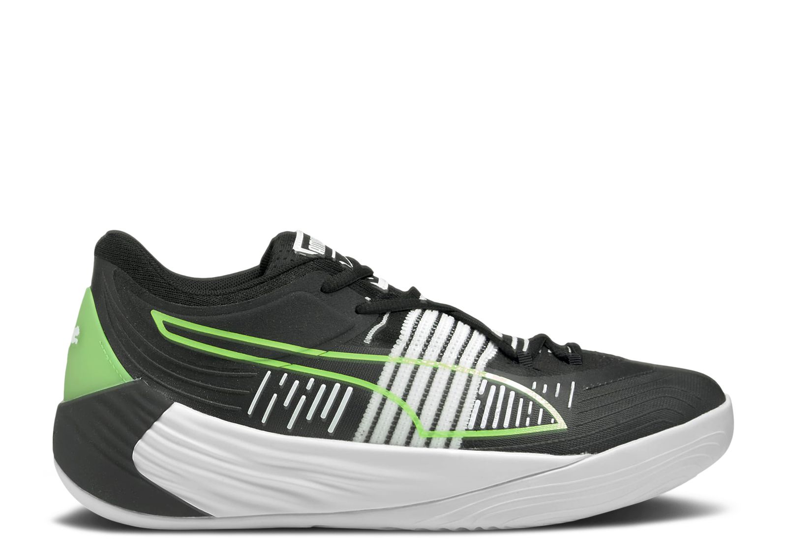 Fusion Nitro 'Black Green Glare' Sample 377536-01-S