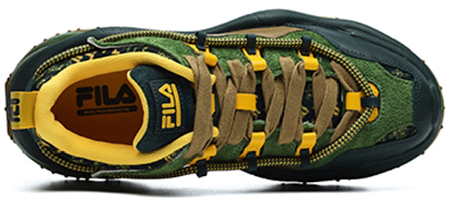 FILA FUSION QD 96 x White Mountaineering 'Green Yellow' T12M145227FCD Lookbook FILA FUSION QD 96 x White Mountaineering 'Green Yellow' T12M145227FCD
