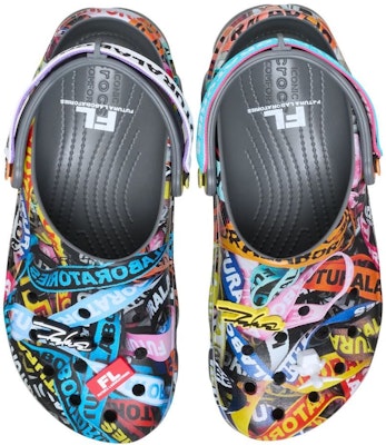 Futura Laboratories x Crocs All-Terrain Clog 'Lanyards' 209632-0DA Lookbook Futura Laboratories x Crocs All-Terrain Clog 'Lanyards' 209632-0DA