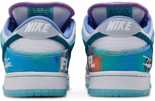 Futura Laboratories x Nike Dunk Low SB 'Aqua Terkelantang' HF6061-400 Details for Futura Laboratories x Nike Dunk Low SB 'Aqua Terkelantang' HF6061-400