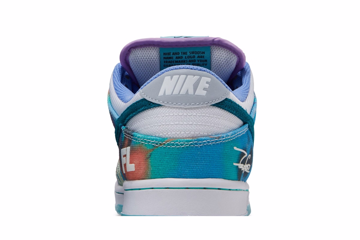 Futura Laboratories x Nike Dunk Low SB 'Bleached Aqua'