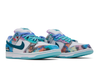 Futura Laboratories x Nike Dunk Low SB 'Bleached Aqua'
