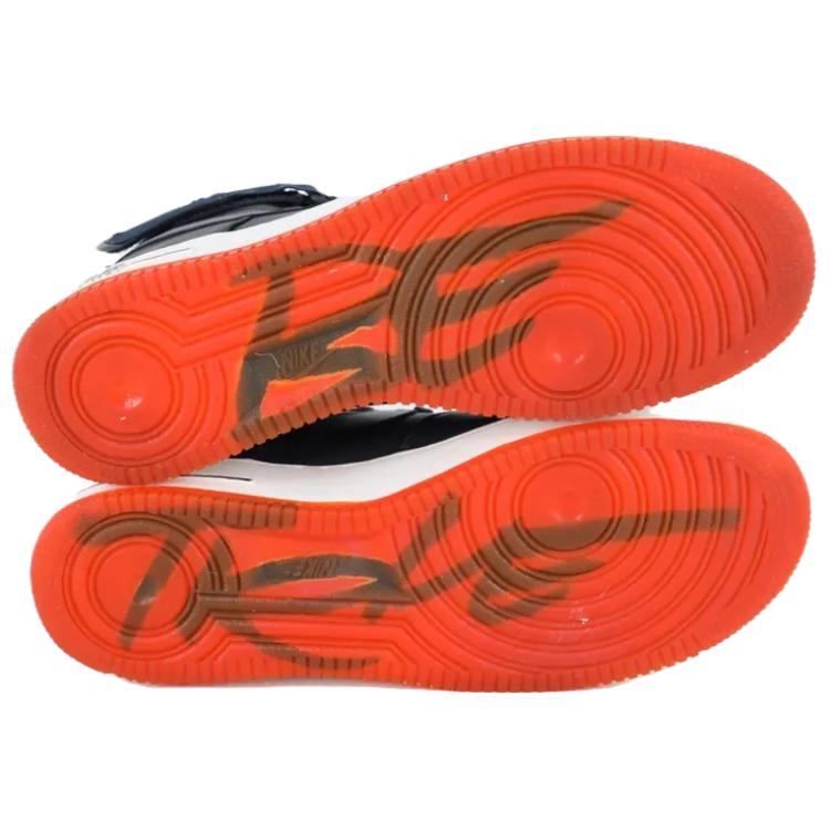 Shop Futura x Nike Air Force 1 High 'Syracuse' Lelaki Sneakers 386161-441