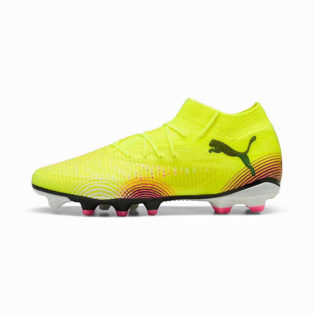 Future 8 Pro FG/AG Football Boots Yellow Alert-PUMA Black-Sun Struck 108139-03