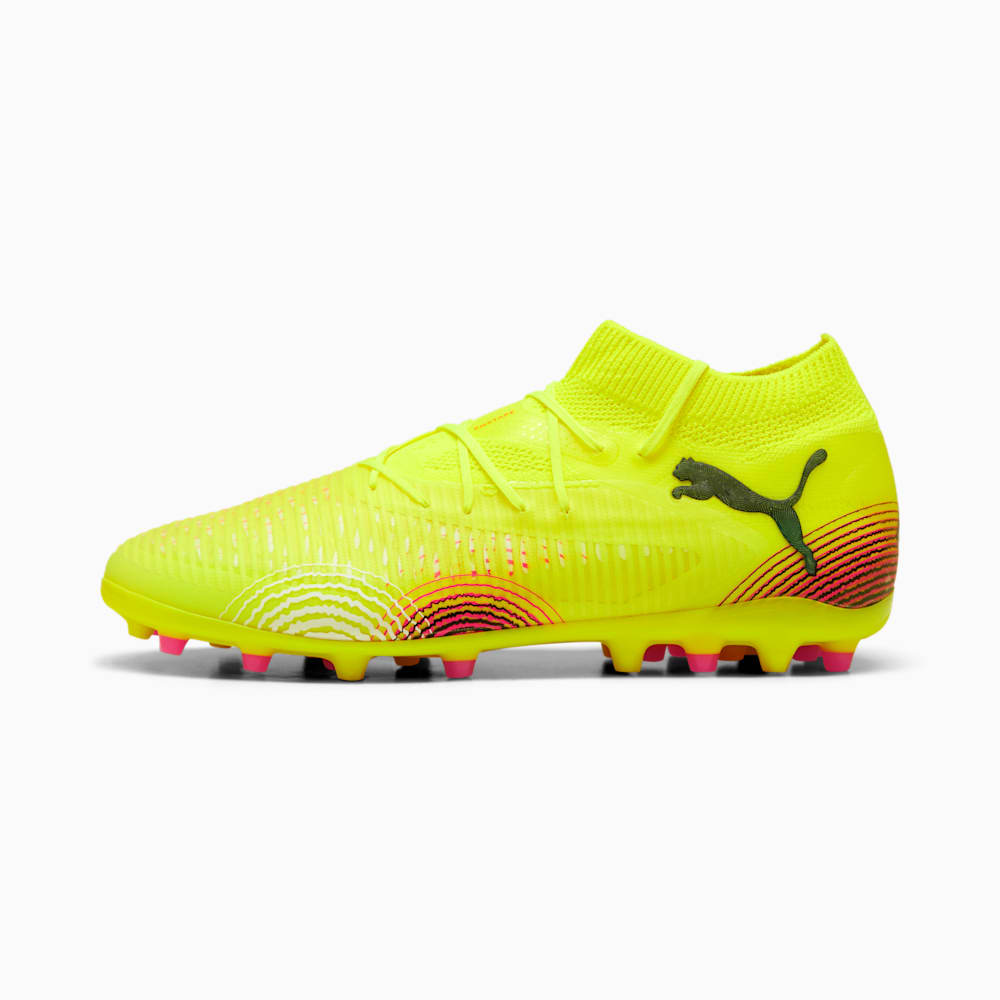 Future 8 Pro MG Soccer Shoes Yellow Alert-PUMA Black-Sun Struck 108364-03