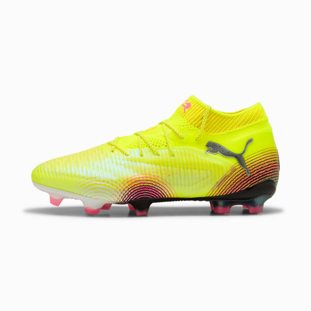 Future 8 Ultimate FG Soccer Cleats Yellow Alert-PUMA Black-Sun Struck 108138-03