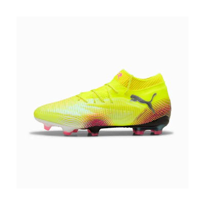 Future 8 Ultimate FG Soccer Cleats Yellow Alert-PUMA Black-Sun Struck