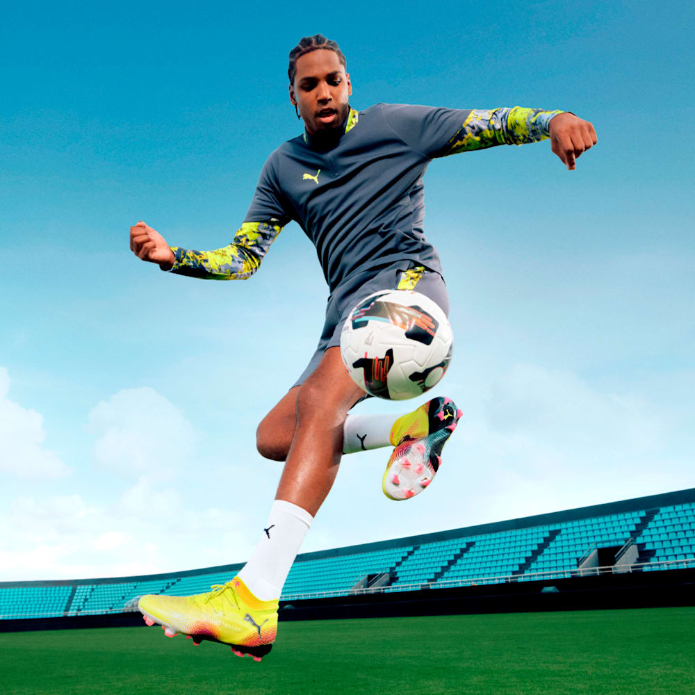 Cheap Future 8 Ultimate FG Kasut Bola Kuning Alert-Hitam PUMA-Sun Struck 108138-03