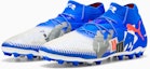 Order Future 8 Ultimate Forever MG Soccer Boots PUMA White-Ultra Blue-Feather Gray-PUMA Black-Glowing Red 108422-01