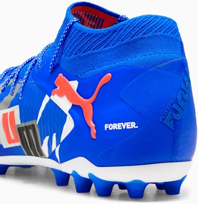 Future 8 Ultimate Forever MG Soccer Boots PUMA White-Ultra Blue-Feather Gray-PUMA Black-Glowing Red 108422-01 Lookbook Future 8 Ultimate Forever MG Soccer Boots PUMA White-Ultra Blue-Feather Gray-PUMA Black-Glowing Red 108422-01