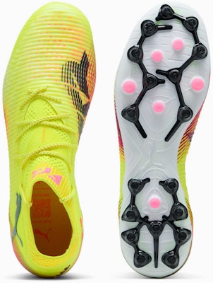 Future 8 Ultimate MG Soccer Cleats Yellow Alert-PUMA Black-Sun Struck 108359-03 Shop Future 8 Ultimate MG Soccer Cleats Yellow Alert-PUMA Black-Sun Struck 108359-03