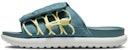Future Movement x Nike Asuna 2 Slide 'Mineral Teal' dalam Bahasa Melayu. FB9762-300