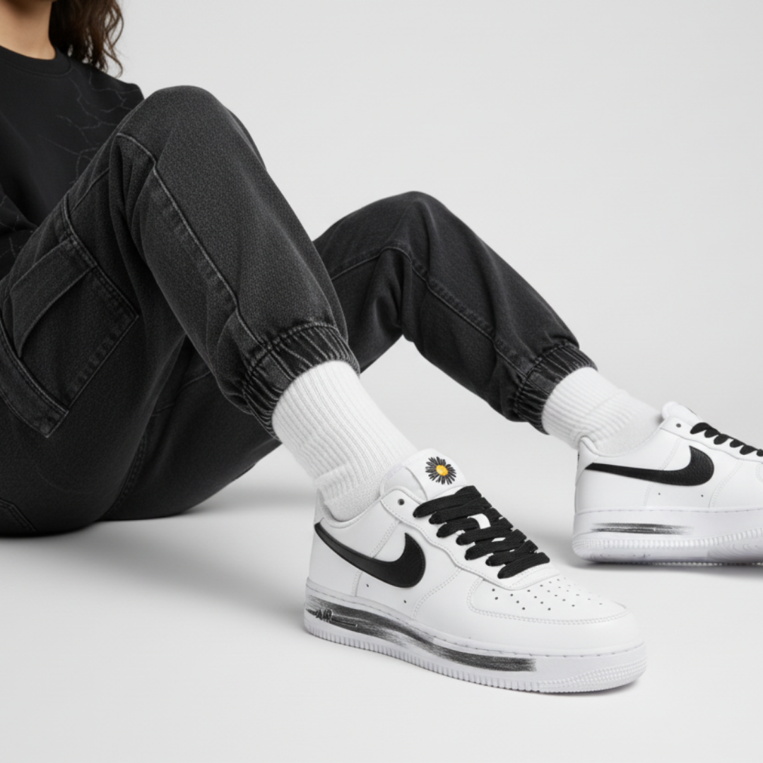 Order G-Dragon PEACEMINUSONE x Nike Air Force 1 '07 'Para-Noise 2.0' Lelaki DD3223-100