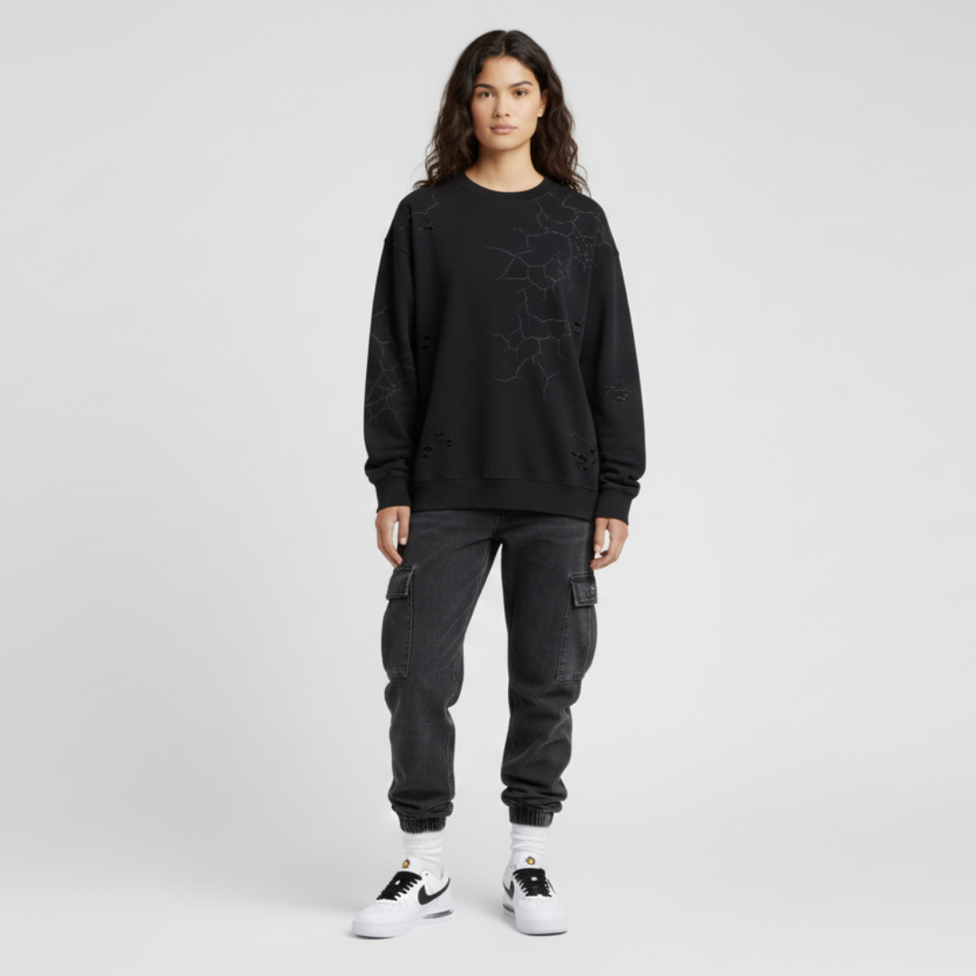 Lookbook G-Dragon PEACEMINUSONE x Nike Air Force 1 '07 'Para-Noise 2.0' Lelaki DD3223-100